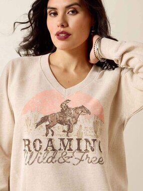 Ariat Women’s Logo Hoodie Pullover Sweatshirt Western Casual NWT | 2W03B1/2/3